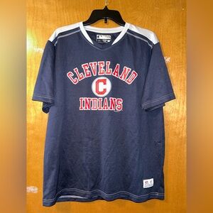 Unisex Cleveland Indians jersey T-shirt, size large